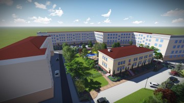 Zagospodarowanie terenów wokół przedszkola oraz terenów przyblokowych w Stalowej Woli