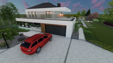 Projektowanie kostki brukowej i ogrodów mazowieckie - Geometryczne ogrody