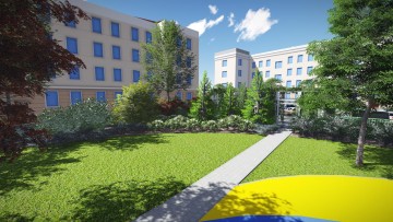 Zagospodarowanie terenów wokół przedszkola oraz terenów przyblokowych w Stalowej Woli