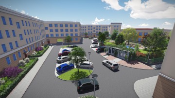 Zagospodarowanie terenów wokół przedszkola oraz terenów przyblokowych w Stalowej Woli