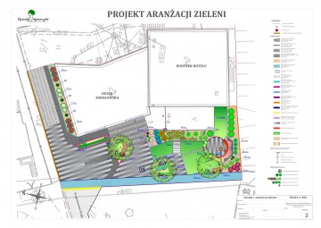 Projektowanie ogrodów Warszawa - Zagospodarowanie otoczenia hotelu