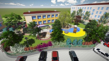 Projektowanie ogrodów Stalowa Wola - Zagospodarowanie terenów wokół przedszkola oraz terenów przyblokowych 
